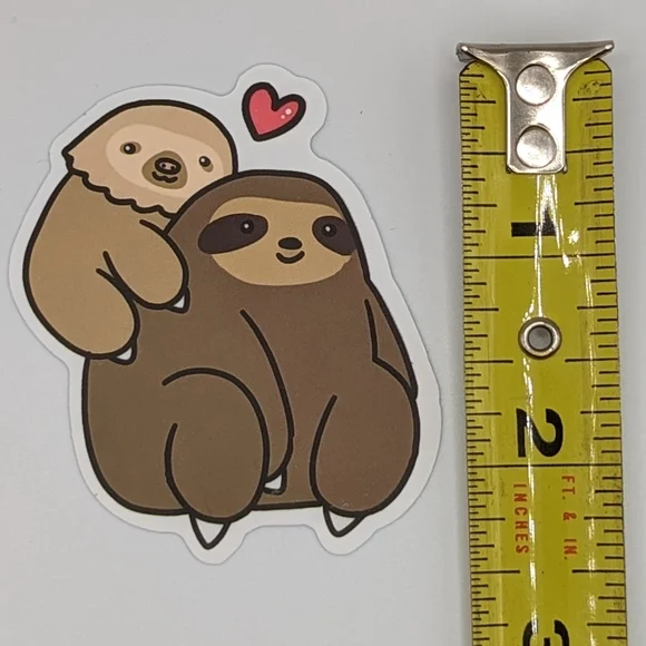 Sloth Sticker - Picture 2 of 2